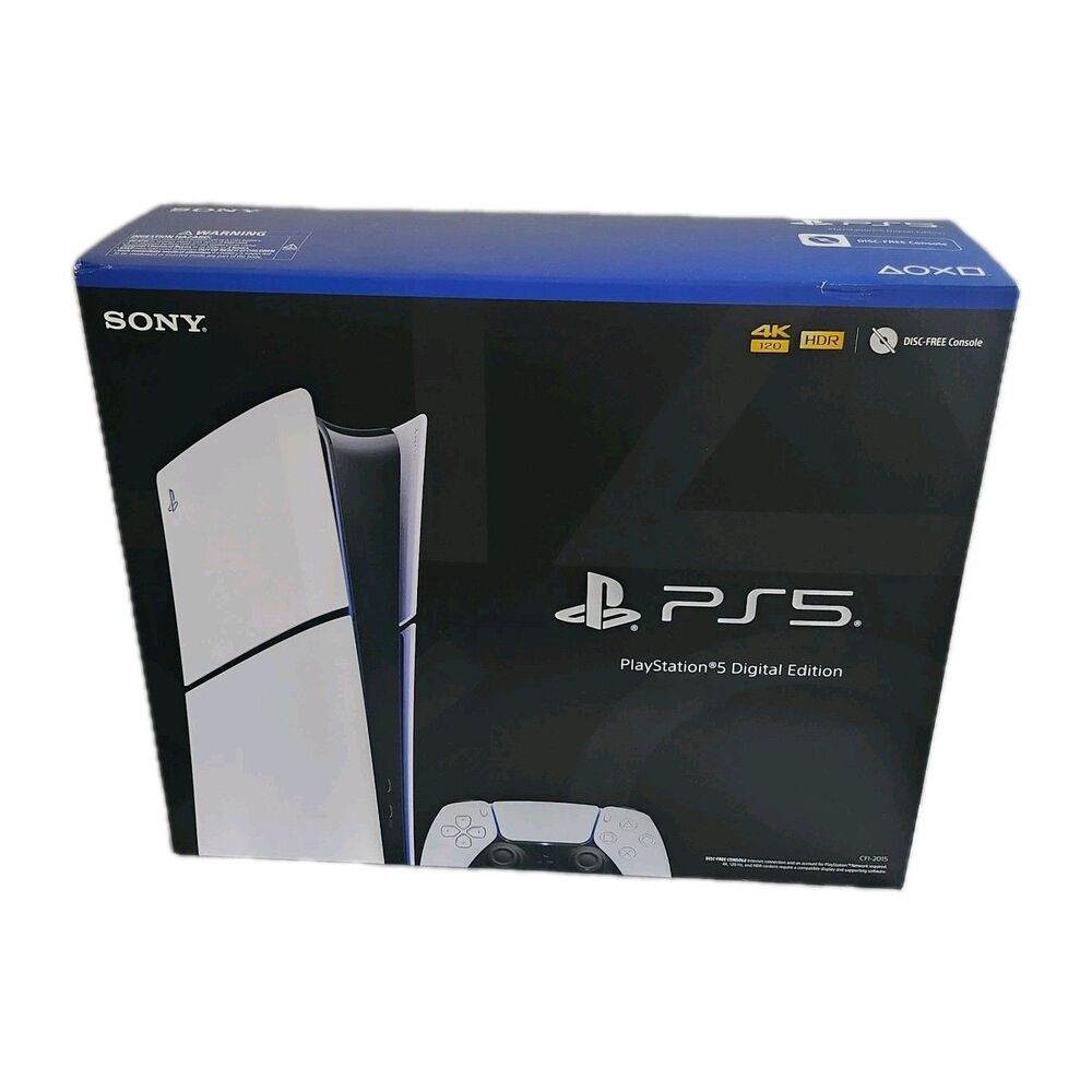 Sony PS5 Digital Edition Console - White NIB Unopened